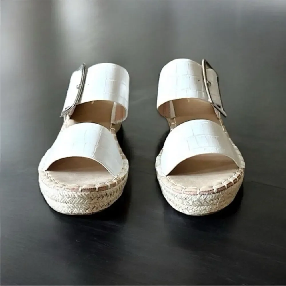 Vintage Havana Robin Wedge Sandals in White